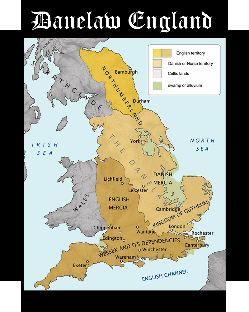 Somos Godos - Geografía Danelaw England