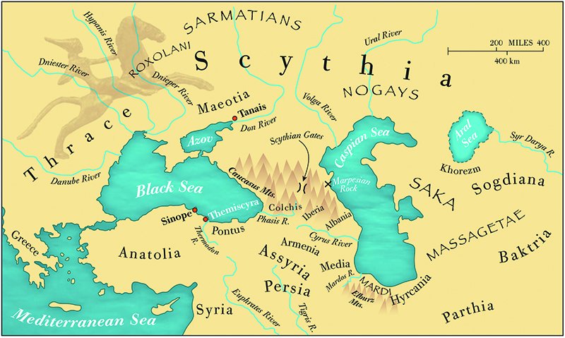 Somos Godos - Geografía : Pueblos y Tribus - Scythia