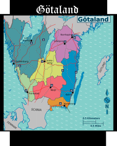 Somos Godos - Geografía - Territorios / Götaland
