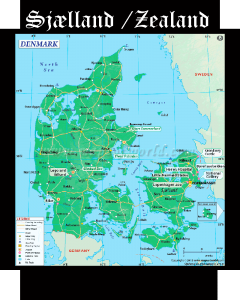 Somos Godos - Geografía - Territorios / Selandia / Zealand / Sjælland