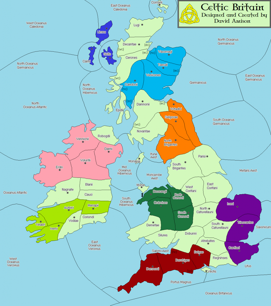 Tribus Celtas en Bretaña
