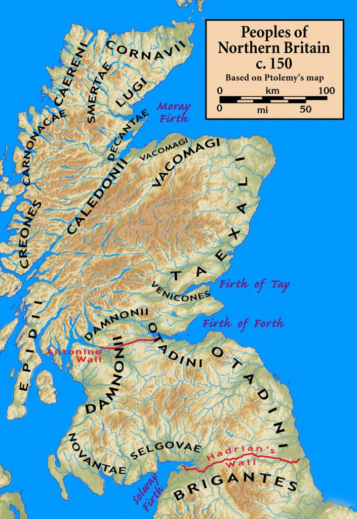Tribus Celtas en Britania / Cornovios o Cornovii