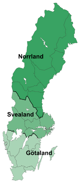 Lands of Sweden / Gotaland