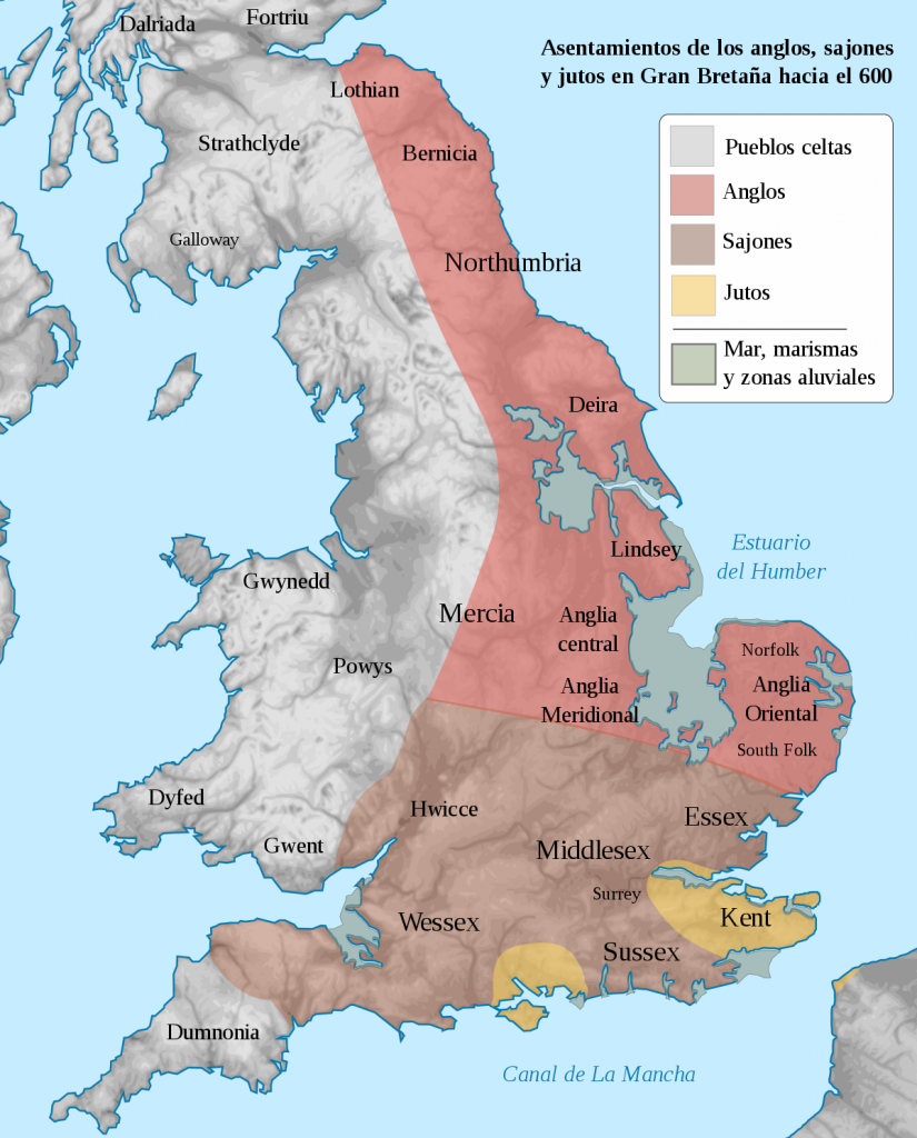 Invasión anglosajona de Gran Bretaña