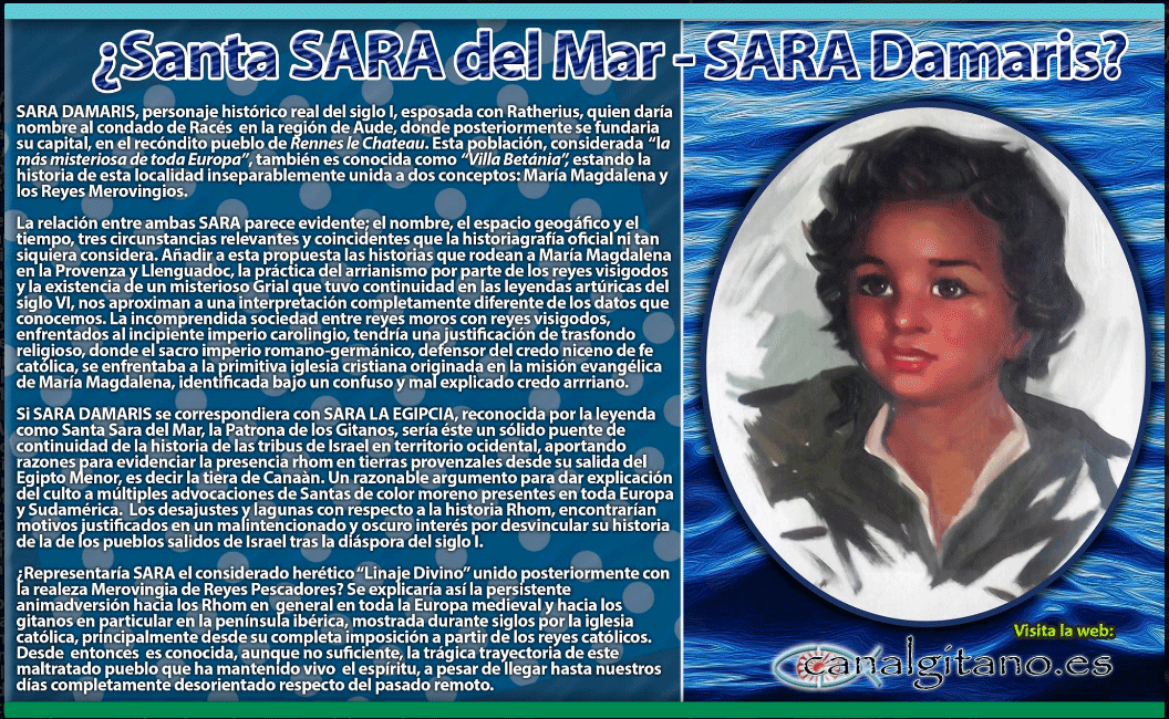 Sara Damaris, ¿ Santa Sara del Mar ?